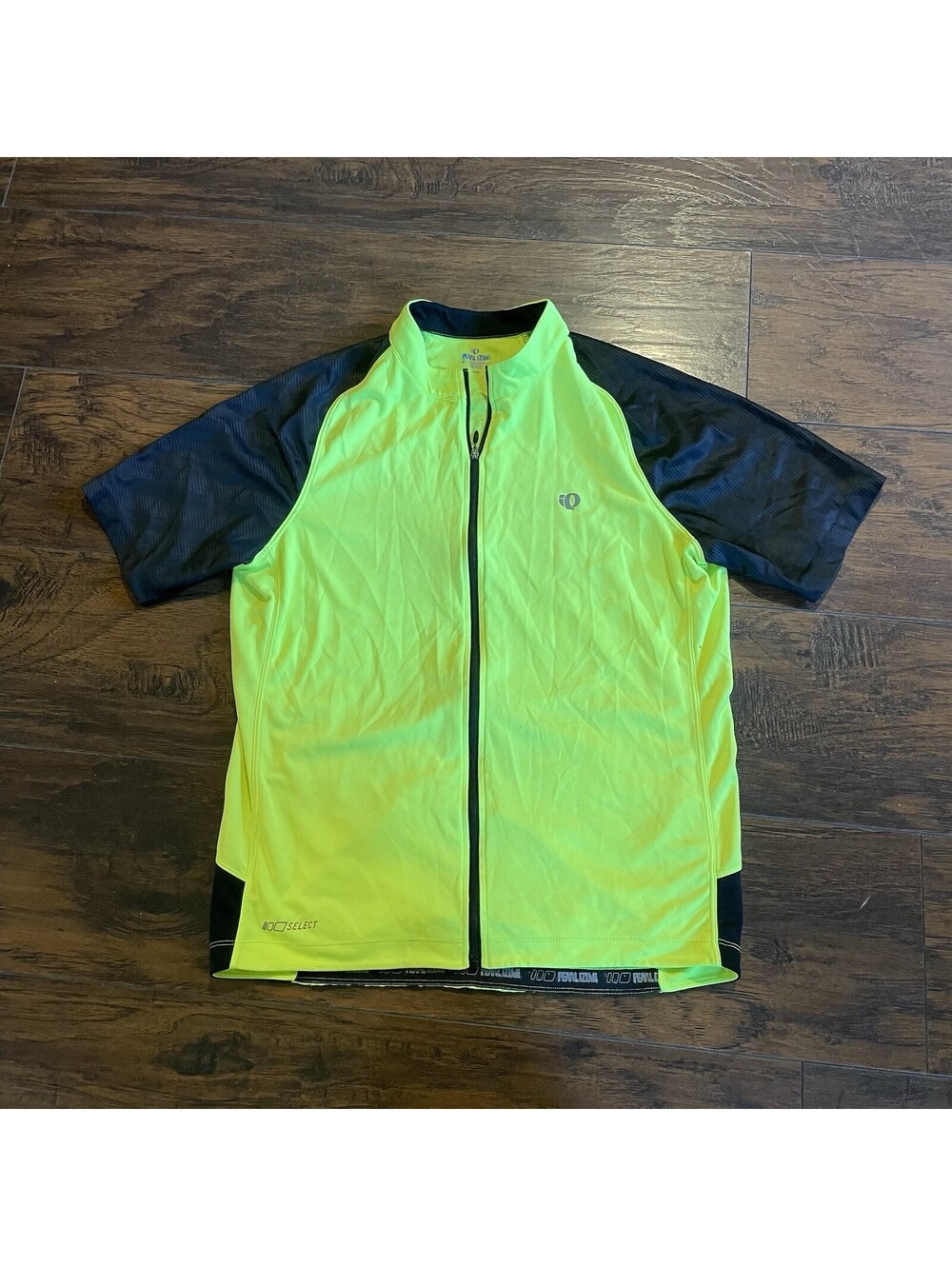 Pearl Izumi Men’s Short Sleeve Cycling Jersey T-Shirt L Green Racing Bike Tee